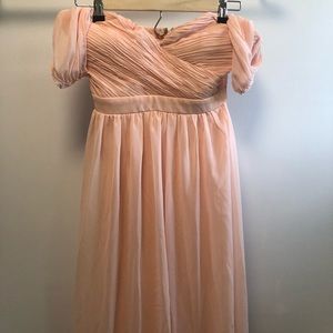 Brand New Blush Pink Maxi/Bridesmaid Dress